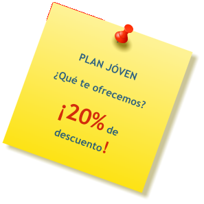 PLAN J�VEN  �Qu� te ofrecemos?  �20% de descuento!